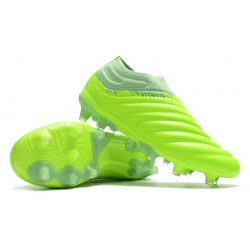 Adidas Copa 20 FG Yellow Green Football Boots