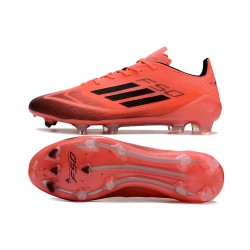 Adidas F50 ELITE FG Black Red Men's Football Boots