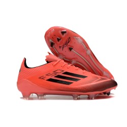 Adidas F50 ELITE FG Black Red Men's Football Boots