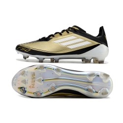 Adidas F50 ELITE FG Men's Gold Black Football Boots