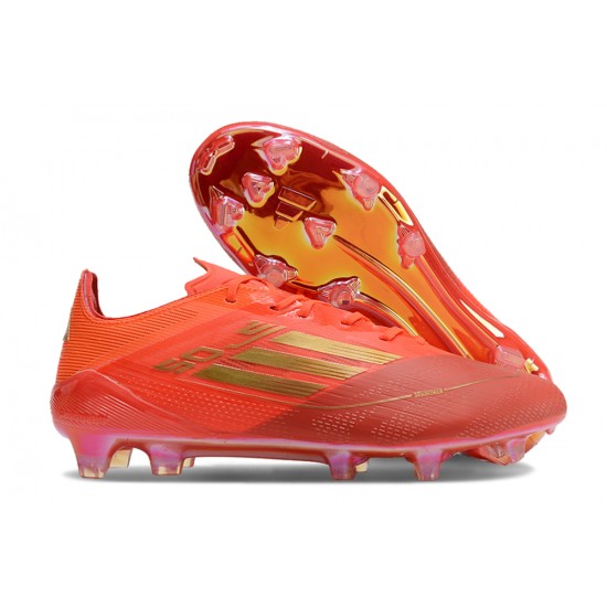 Adidas F50 ELITE FG Orange and Gold Men's Football Boots