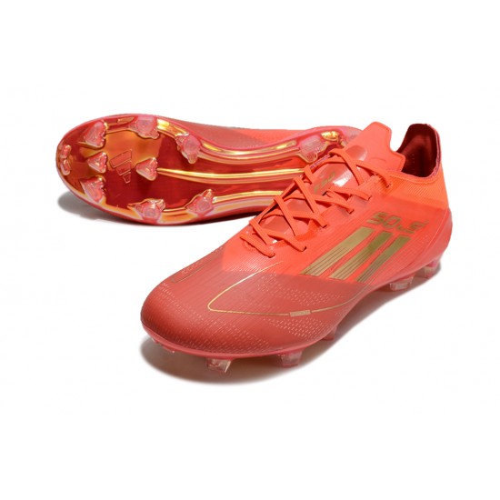 Adidas F50 ELITE FG Orange and Gold Men's Football Boots