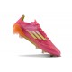 Adidas F50 ELITE FG Pink and Orange Men's Football Boots