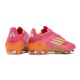 Adidas F50 ELITE FG Pink and Orange Men's Football Boots