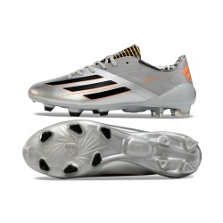 Adidas F50 ELITE FG Silver and Black Football Boots