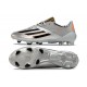 Adidas F50 ELITE FG Silver and Black Football Boots