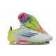 Adidas F50 ELITE FG White Chartreuse Football Boots