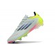 Adidas F50 ELITE FG White Chartreuse Football Boots