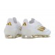 Adidas F50 ELITE FG White Gold Men's Football Boots