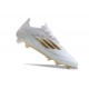 Adidas F50 ELITE FG White Gold Men's Football Boots