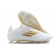 Adidas F50 ELITE FG White Gold Men's Football Boots