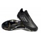 Adidas F50 Elite Laceless FG Black and Gold Men's Football Boots