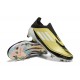 Adidas F50 Elite Laceless FG Gold Black Football Boots