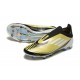 Adidas F50 Elite Laceless FG Gold Black Football Boots