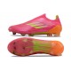 Adidas F50 Elite Laceless FG Pink Orange Football Boots