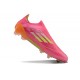 Adidas F50 Elite Laceless FG Pink Orange Football Boots