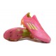 Adidas F50 Elite Laceless FG Pink Orange Football Boots