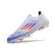 Adidas F50 Elite Laceless FG Shoelace White Blue Football Boots