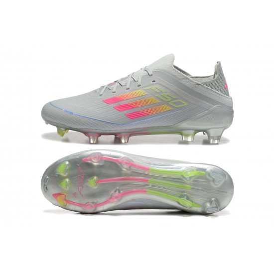 Adidas F50 FG Grey Low cut Football Boots