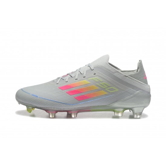 Adidas F50 FG Grey Low cut Football Boots