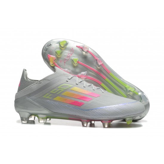 Adidas F50 FG Grey Low cut Football Boots