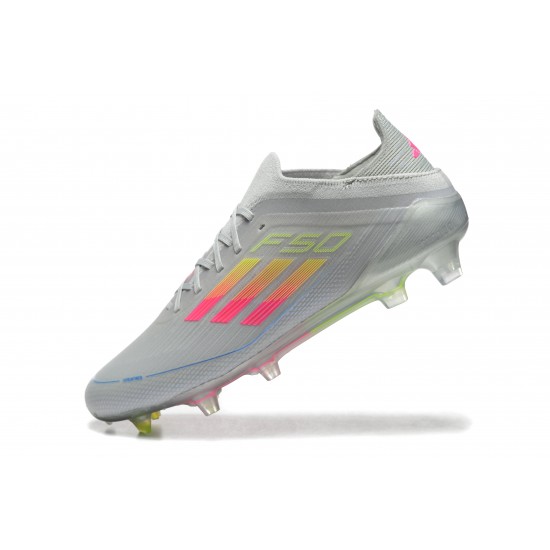 Adidas F50 FG Grey Low cut Football Boots