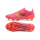 Adidas F50 FG Pink Red Men's Low cut Football Boots