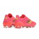 Adidas F50 FG Pink Red Men's Low cut Football Boots