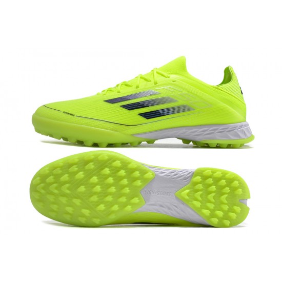 Adidas F50 PRO TF Chartreuse Men's scraps Football Boots