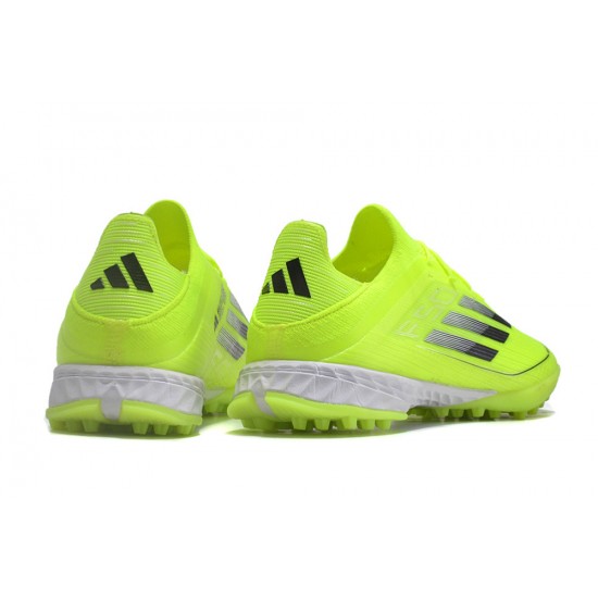 Adidas F50 PRO TF Chartreuse Men's scraps Football Boots