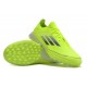 Adidas F50 PRO TF Chartreuse Men's scraps Football Boots