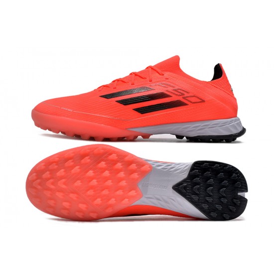 Adidas F50 PRO TF Red Black Men's Football Boots