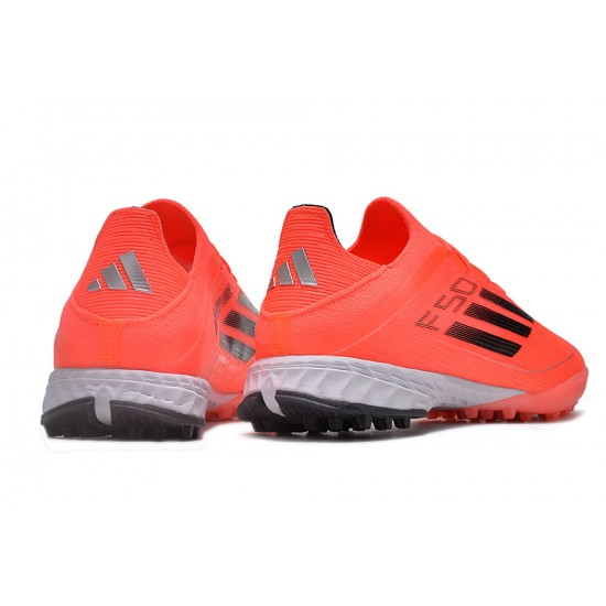 Adidas F50 PRO TF Red Black Men's Football Boots