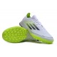 Adidas F50 PRO TF White Green Football Boots