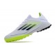 Adidas F50 PRO TF White Green Football Boots