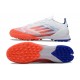 Adidas F50 PRO TF White Orange Men's Football Boots