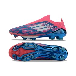 WM Adidas F50 FG Pink Blue shoelace Football Boots