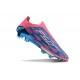 WM Adidas F50 FG Pink Blue shoelace Football Boots