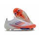 Women Men Adidas F50 FG Shoelace White OrangeFootball Boots