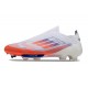 Women Men Adidas F50 FG Shoelace White OrangeFootball Boots