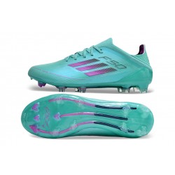 Adidas F50 FG Football Boots Green Purple For Men/Women
