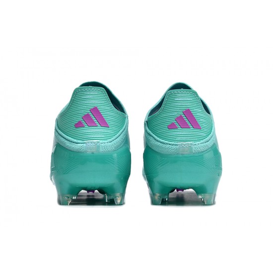 Adidas F50 FG Football Boots Green Purple For Men/Women