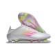 Adidas F50 FG Football Boots Silver Purple Green For Men/Women