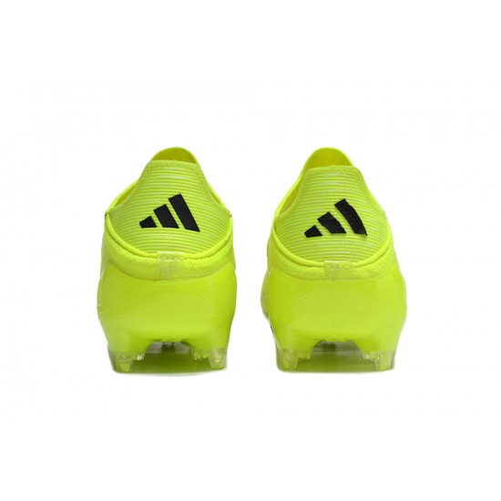 Adidas F50 FG Football Boots Yellow Black For Men/Women