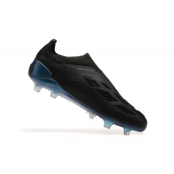 Adidas Predator Accuracy FG Black Blue Men's Football Boots