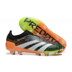 Adidas Predator Accuracy FG Black Orange Men's Football Boots