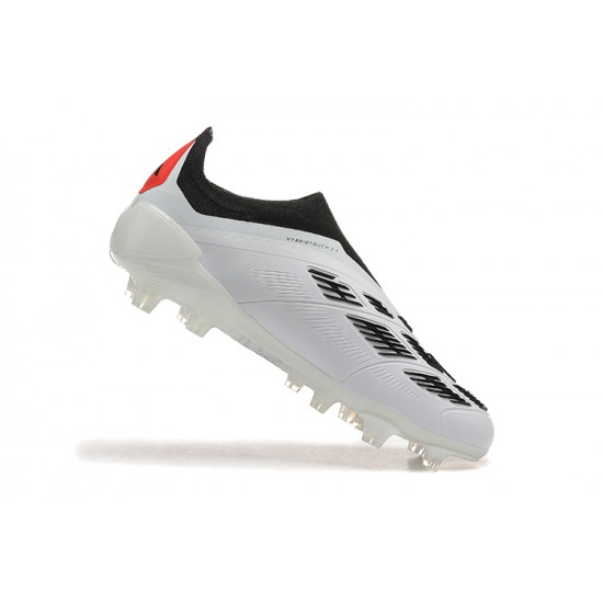 Adidas Predator Accuracy FG Black White Men's Football Boots