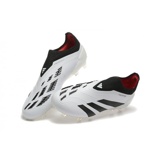 Adidas Predator Accuracy FG Black White Men's Football Boots