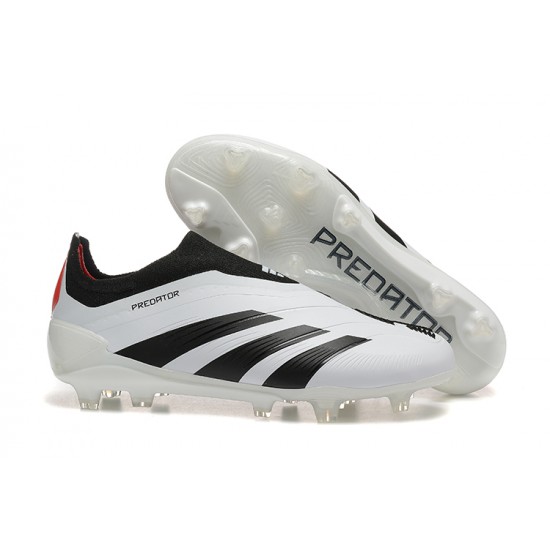 Adidas Predator Accuracy FG Black White Men's Football Boots