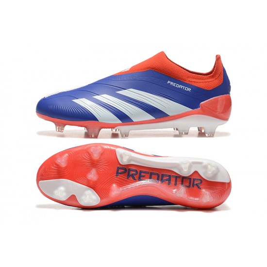 Adidas Predator Accuracy FG Blue Red Men's Football Boots